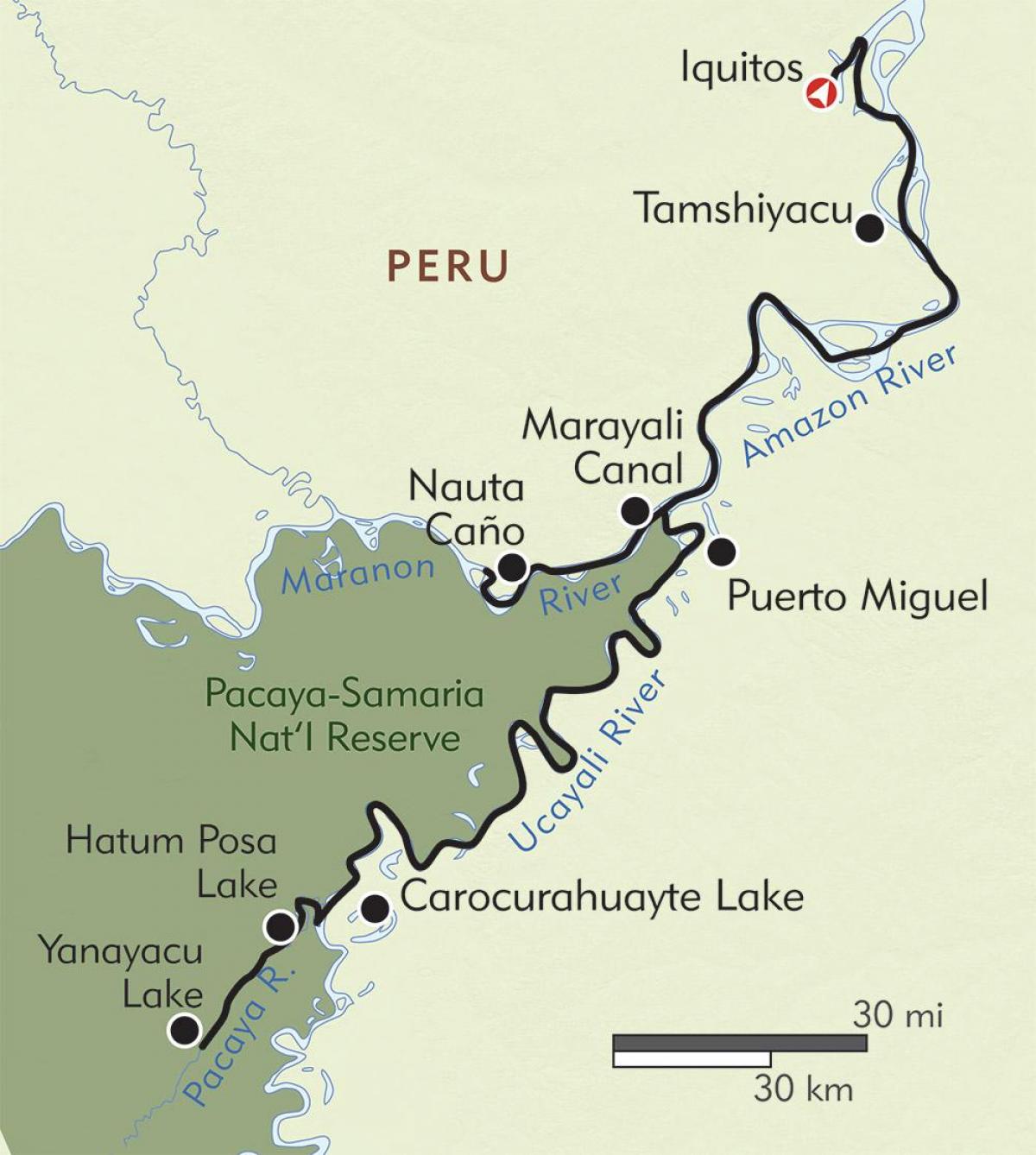 amazon Peru kart